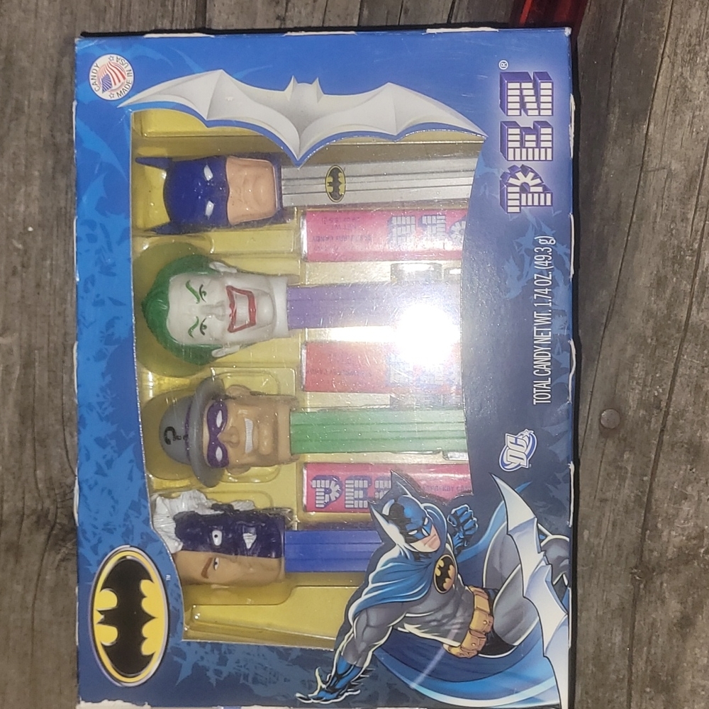 Batman themed Pez dispensers